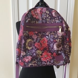 LuLaRoe Purple Floral Backpack